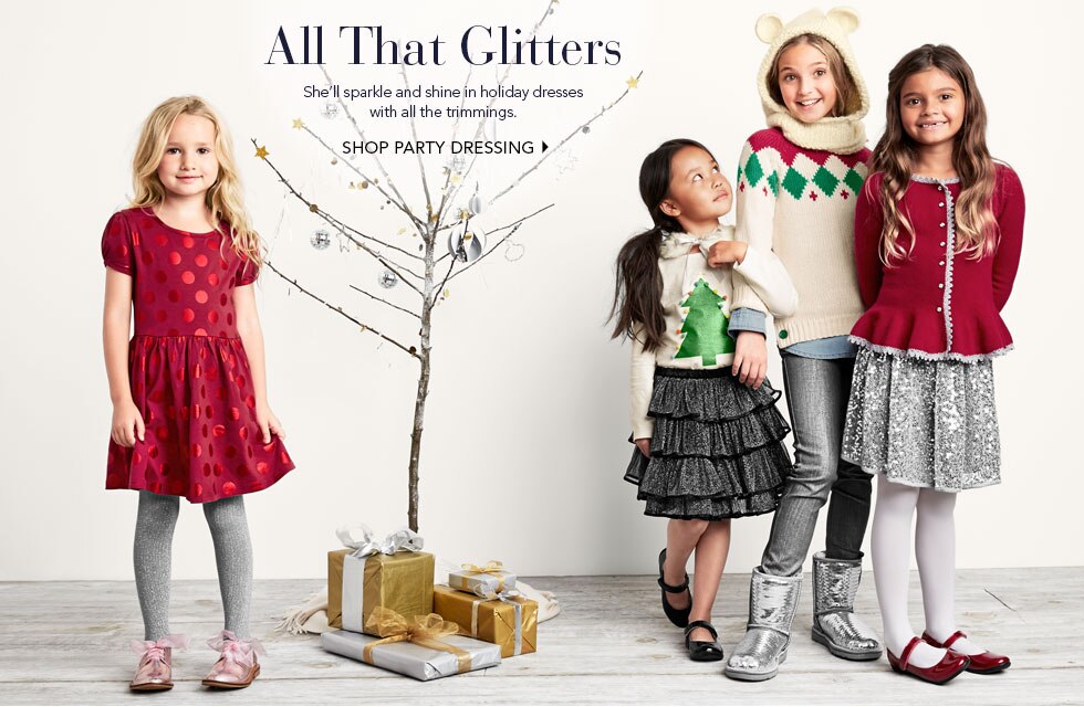 Garnet Hill Kids' Bedding and Girls' Clothing Catalog. Girls' Holiday Dresses. Shop Girls' Party Dressing.