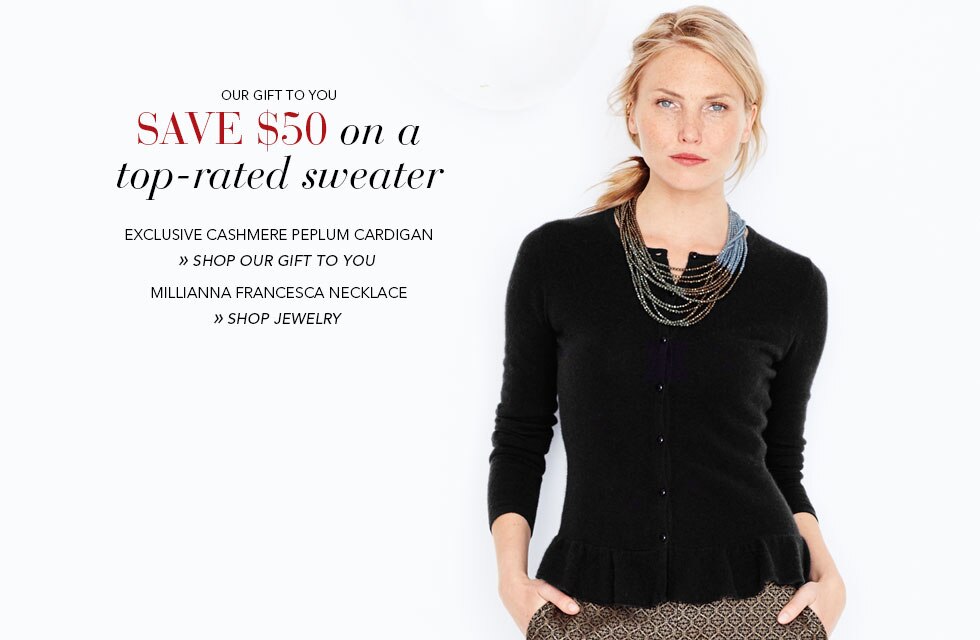 Garnet Hill Bedding and Women's Clothing Catalog. Our Gift to You. Save $50 on our Top-Rated Exclusive Cashmere Peplum Cardigan Sweater. Shop Our Gift to You. Millianna Francesca Necklace. Shop Jewelry.